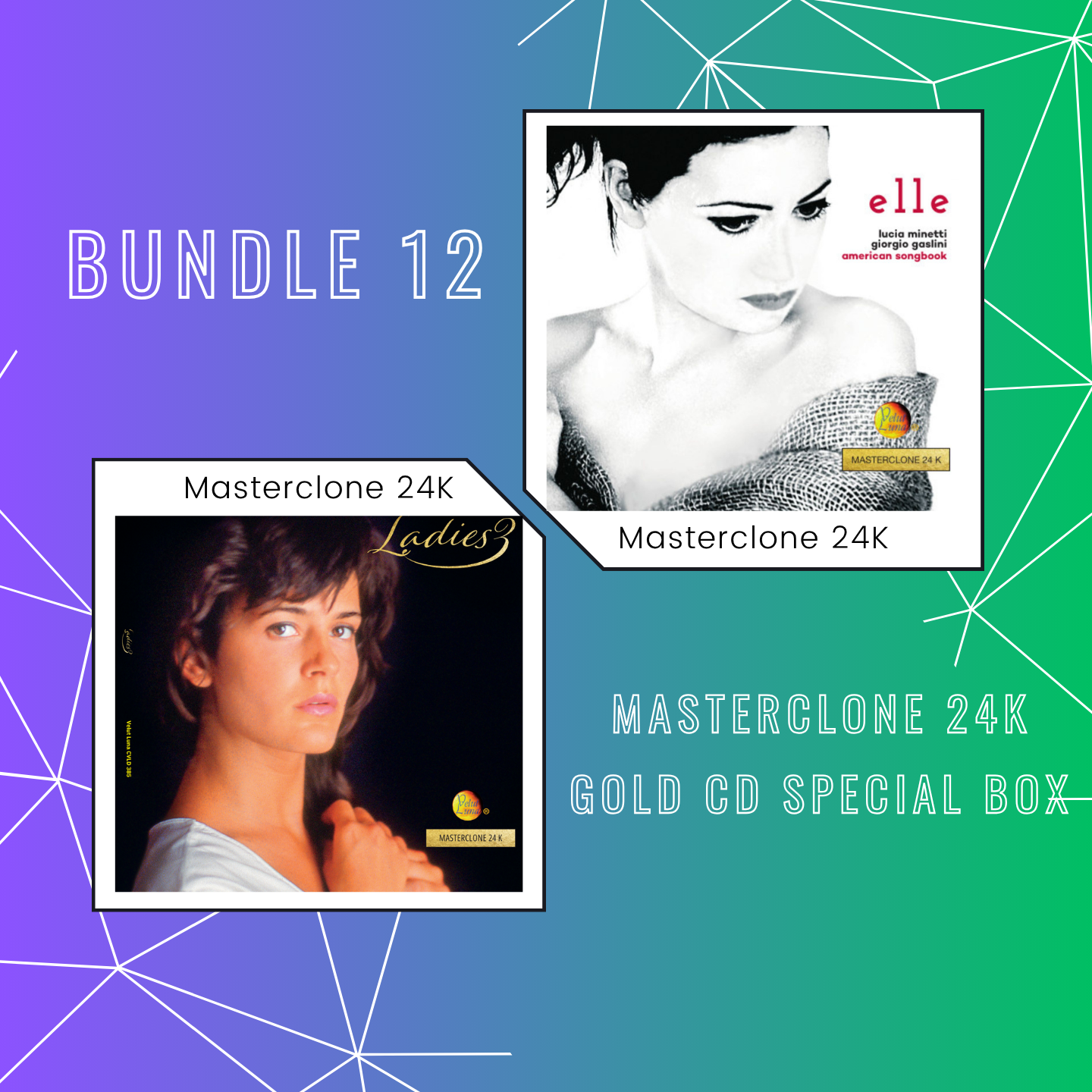 MASTERCLONE 24K GOLD CD BUNDLE 12