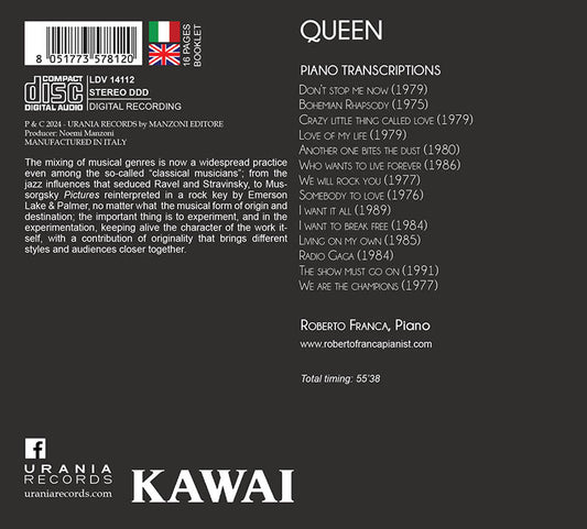 QUEEN: PIANO TRANSCRIPTIONS