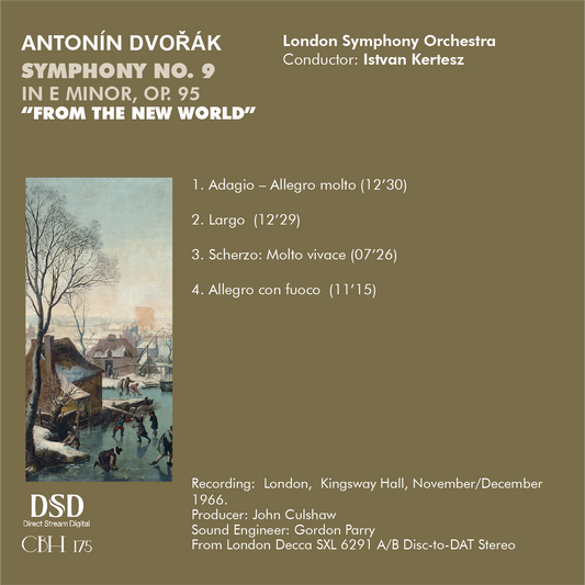 Dvořák Symphony No. 9 in E Minor Op. 95 “From the New World” - Istvan Kertesz London Symphony Orchestra