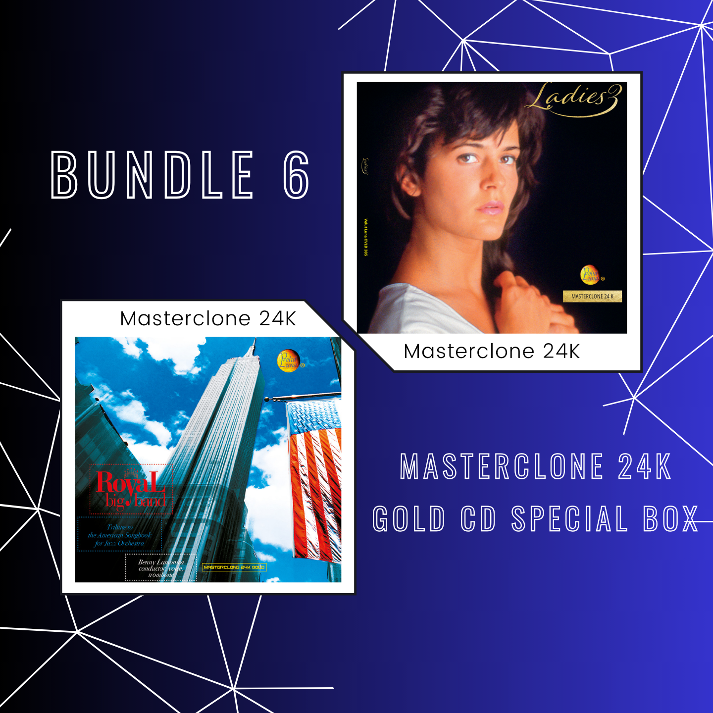 MASTERCLONE 24K GOLD CD BUNDLE 6