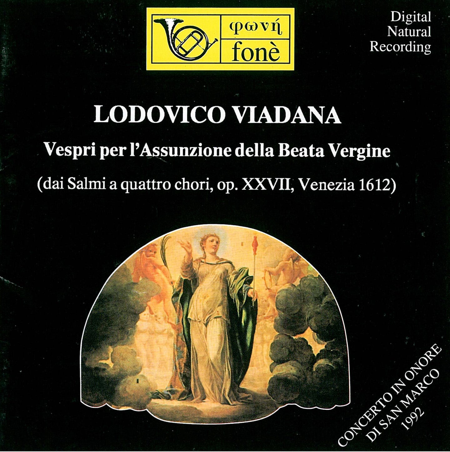VESPRI PER L'ASSUNZIONE DELLA BEATA VERGINE | Viadana, Pozzer, Cavina, Muller Adam, Clement, Foresti
