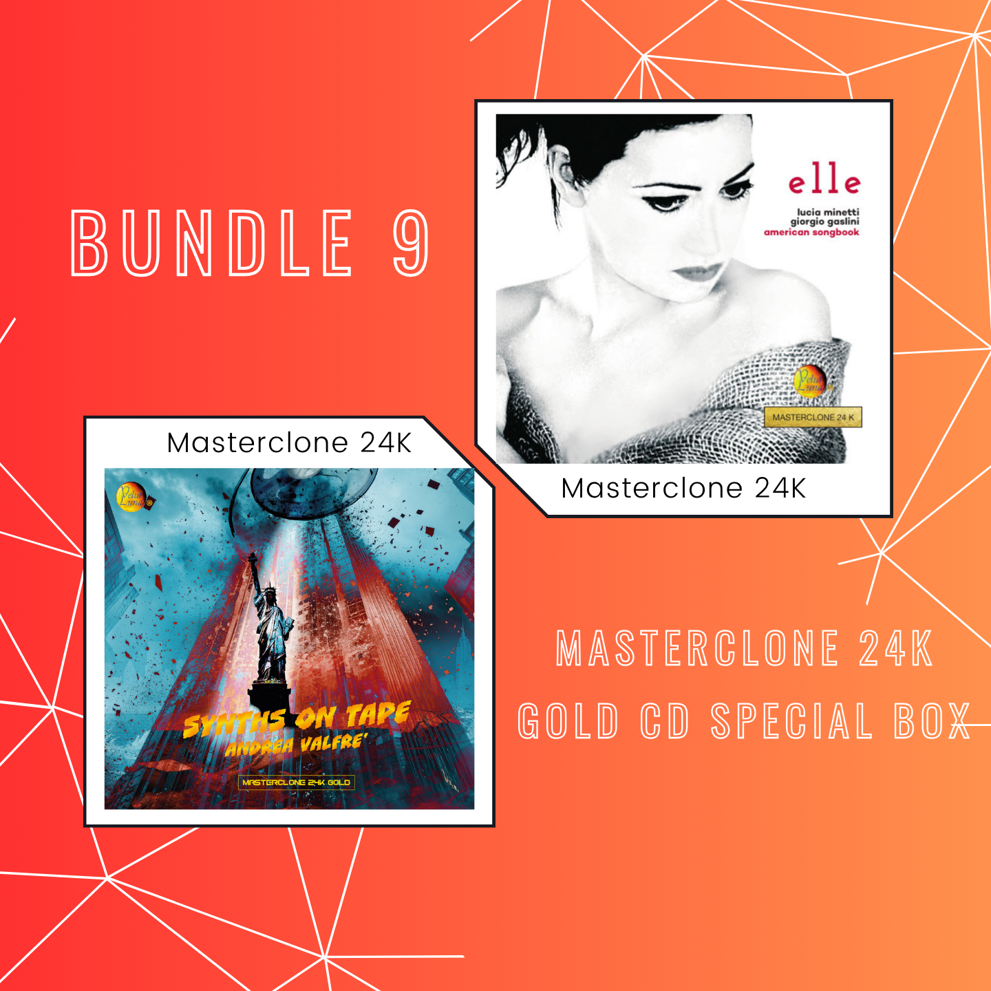 MASTERCLONE 24K GOLD CD BUNDLE 9