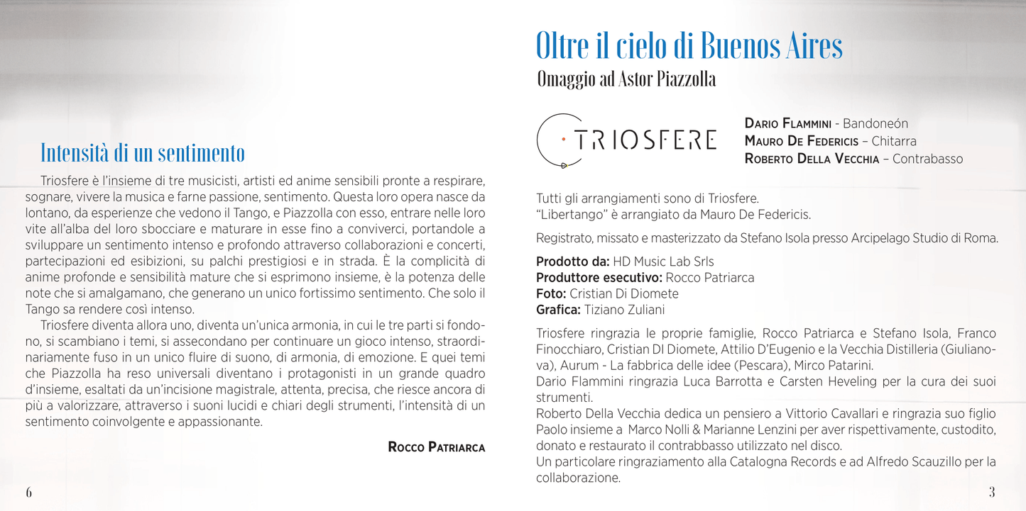 ÜBER DEM HIMMEL VON BUENOS AIRES | Triosfere