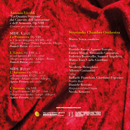 LE QUATTRO STAGIONI | Stravinsky Chamber Orchestra