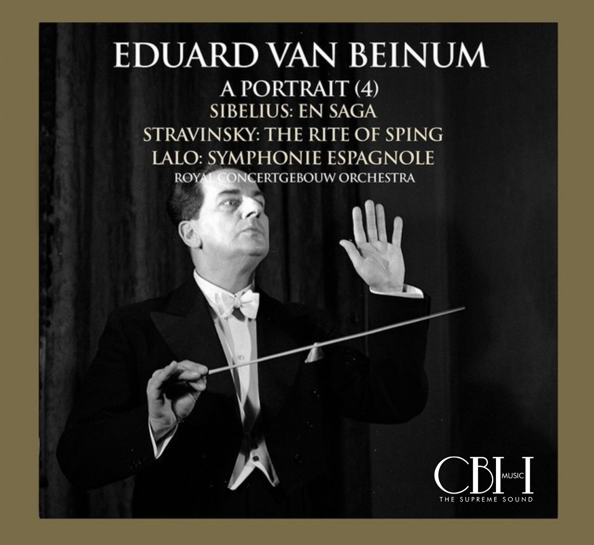 Cover — Lalo, Sibelius e Stravinsky, Eduard van Beinum e Alfredo Campoli — Capsa Symphōnĭa CS580