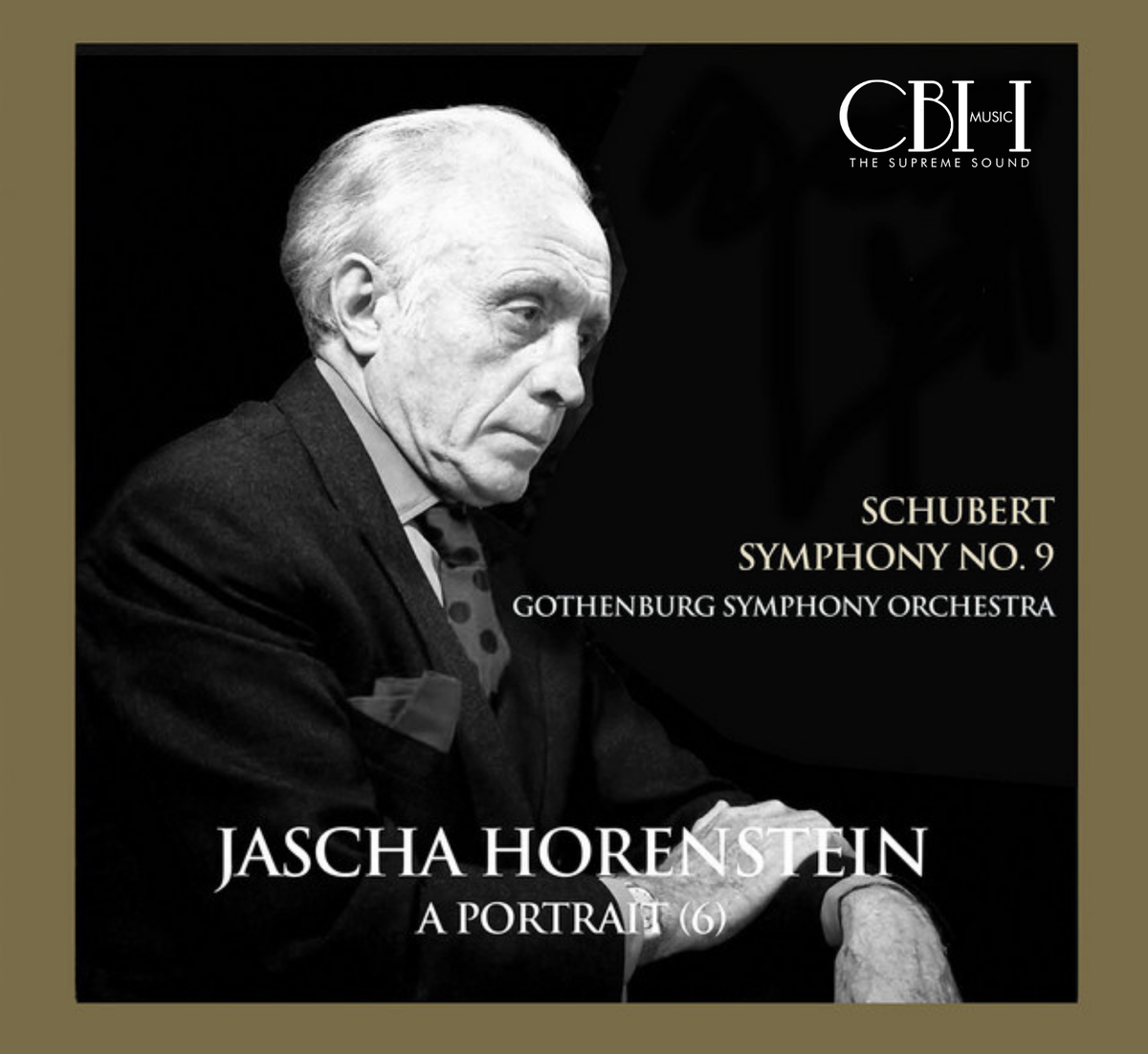 Cover — Schubert, Sinfonia n. 9 “La Grande”, Jascha Horenstein, Gothenburg Symphony Orchestra — Capsa Symphōnĭa CS586