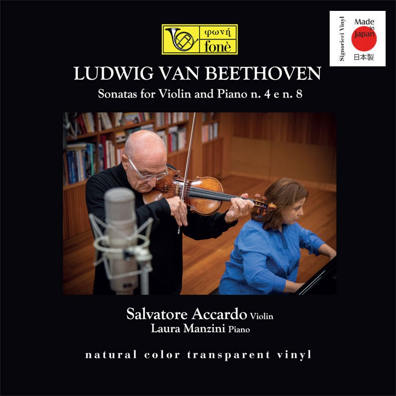 BEETHOVEN, SONATAS FOR VIOLIN AND PIANO N. 4 E N. 8 | Accardo, Manzini