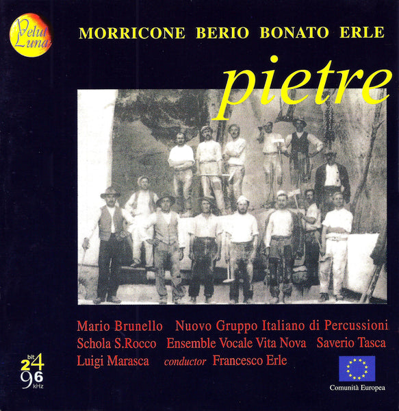 STONES - BRUNELLO, TASCA, MARASCA, SCHOLA S. ROCCO, VITA NOVA ENSEMBLE