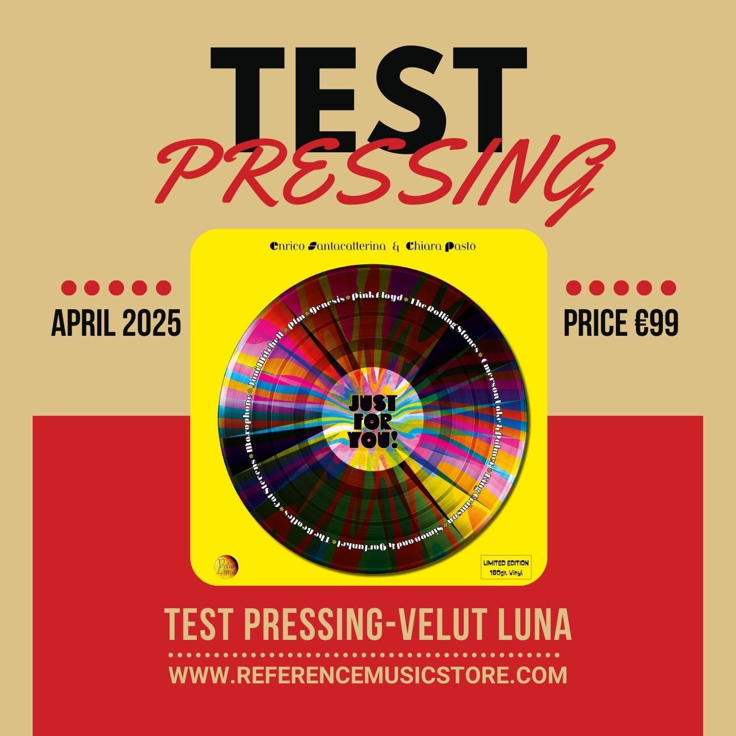 TEST PRESSING - VELUT LUNA