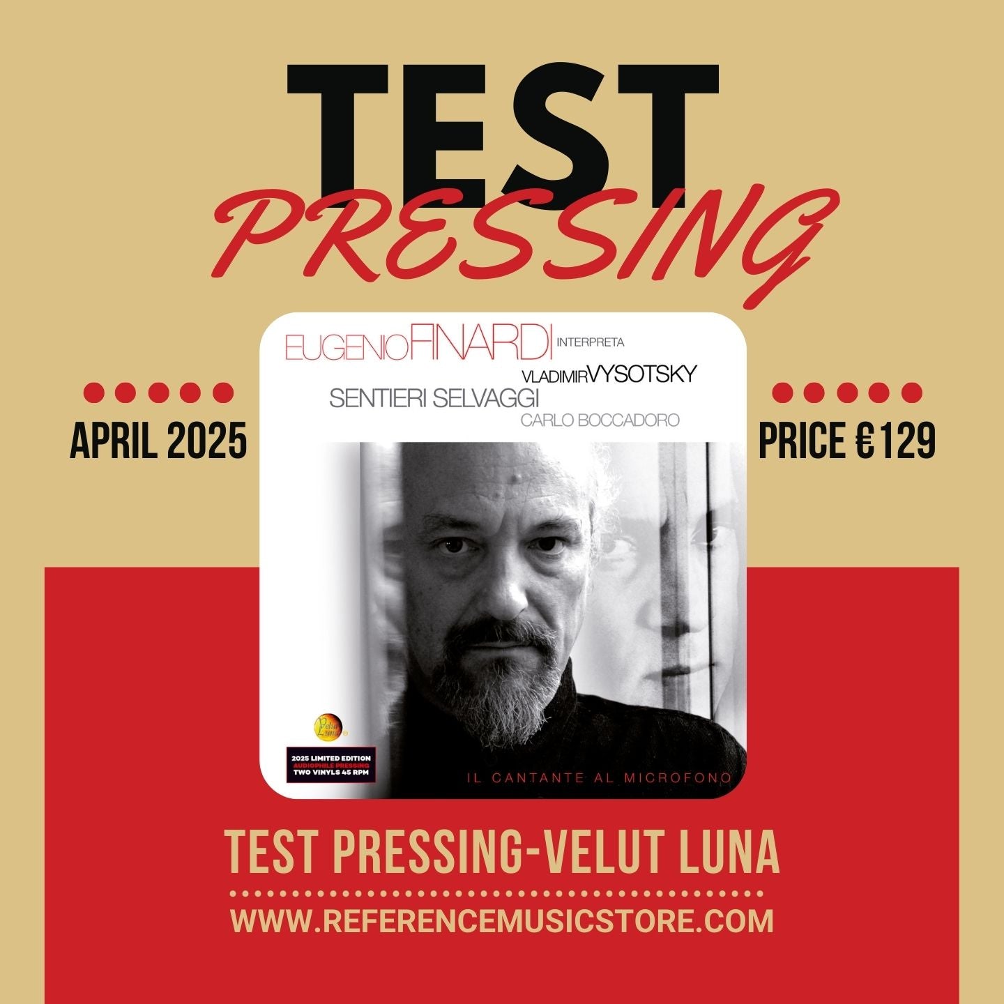 TEST PRESSING - VELUT LUNA