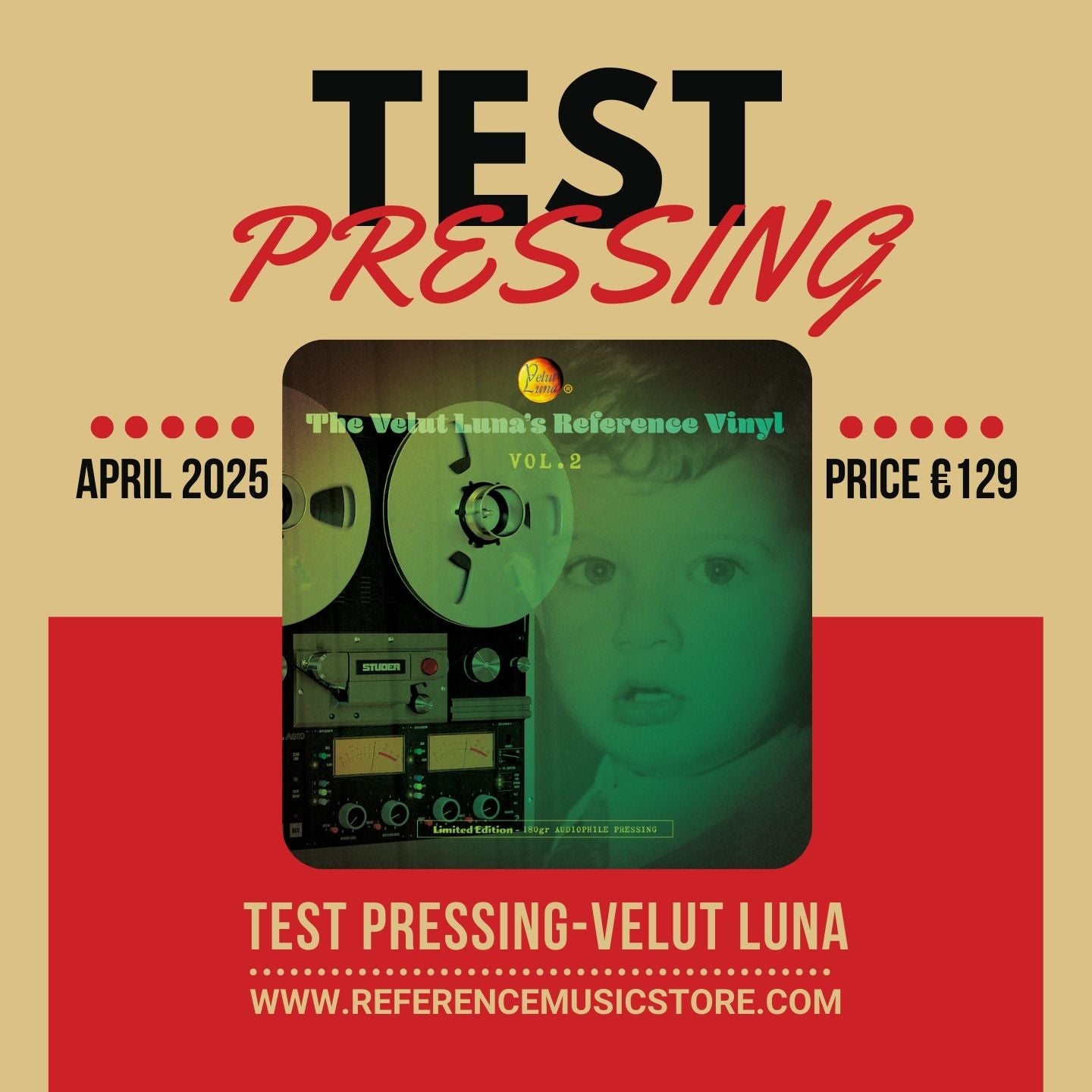 TEST PRESSING - VELUT LUNA