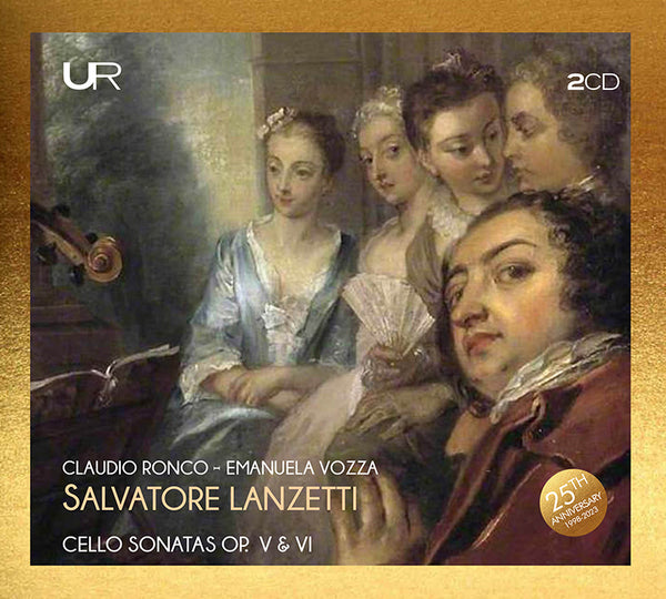 LANZETTI: SONATAS PARA CELLO OP. V Y VI