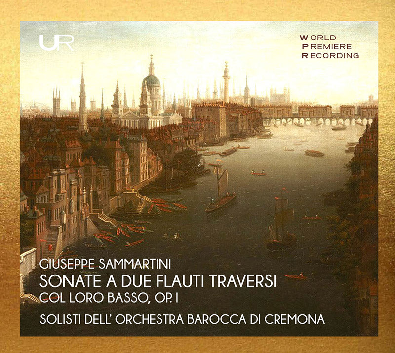 GIUSEPPE SAMMARTINI: SONATEN FÜR ZWEI QUERFLÖTEN MIT BASS, OP. I
