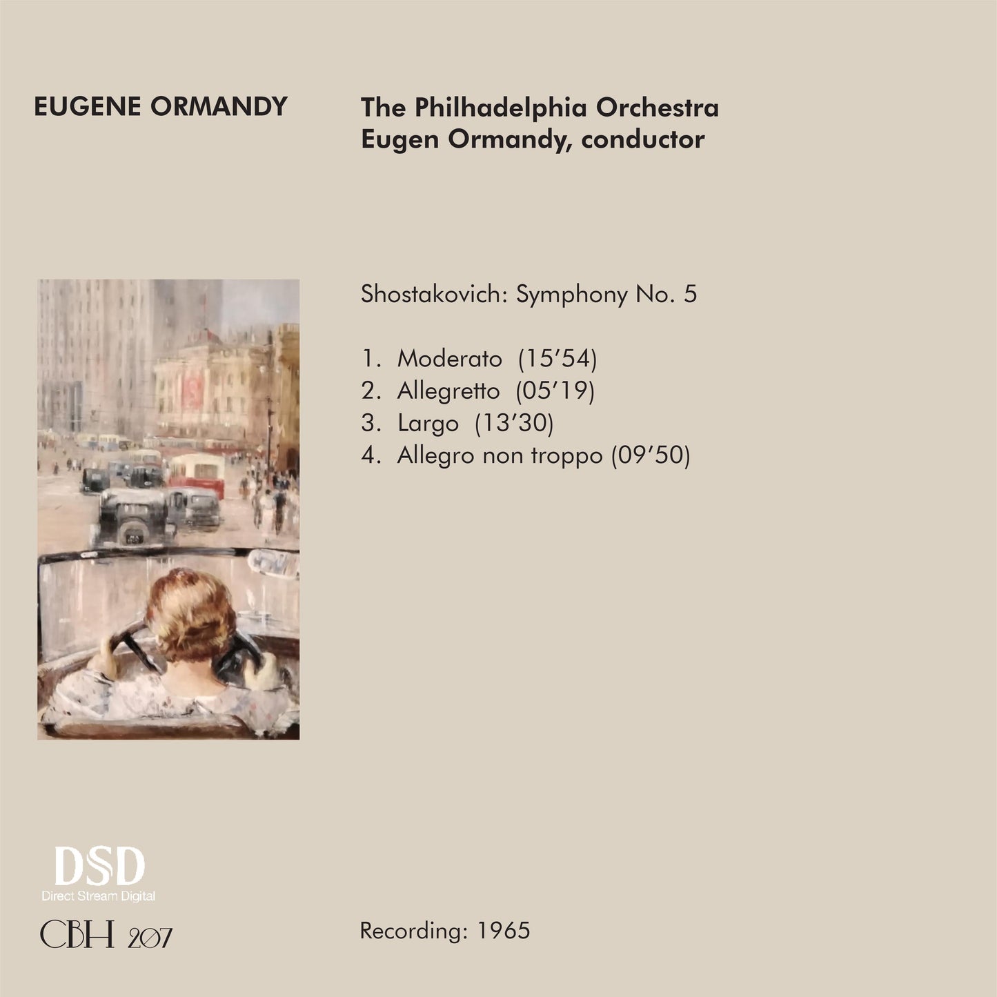 Schostakowitsch Symphonie Nr. 5 - Eugene Ormandy Die Philhadelphia Orchestra
