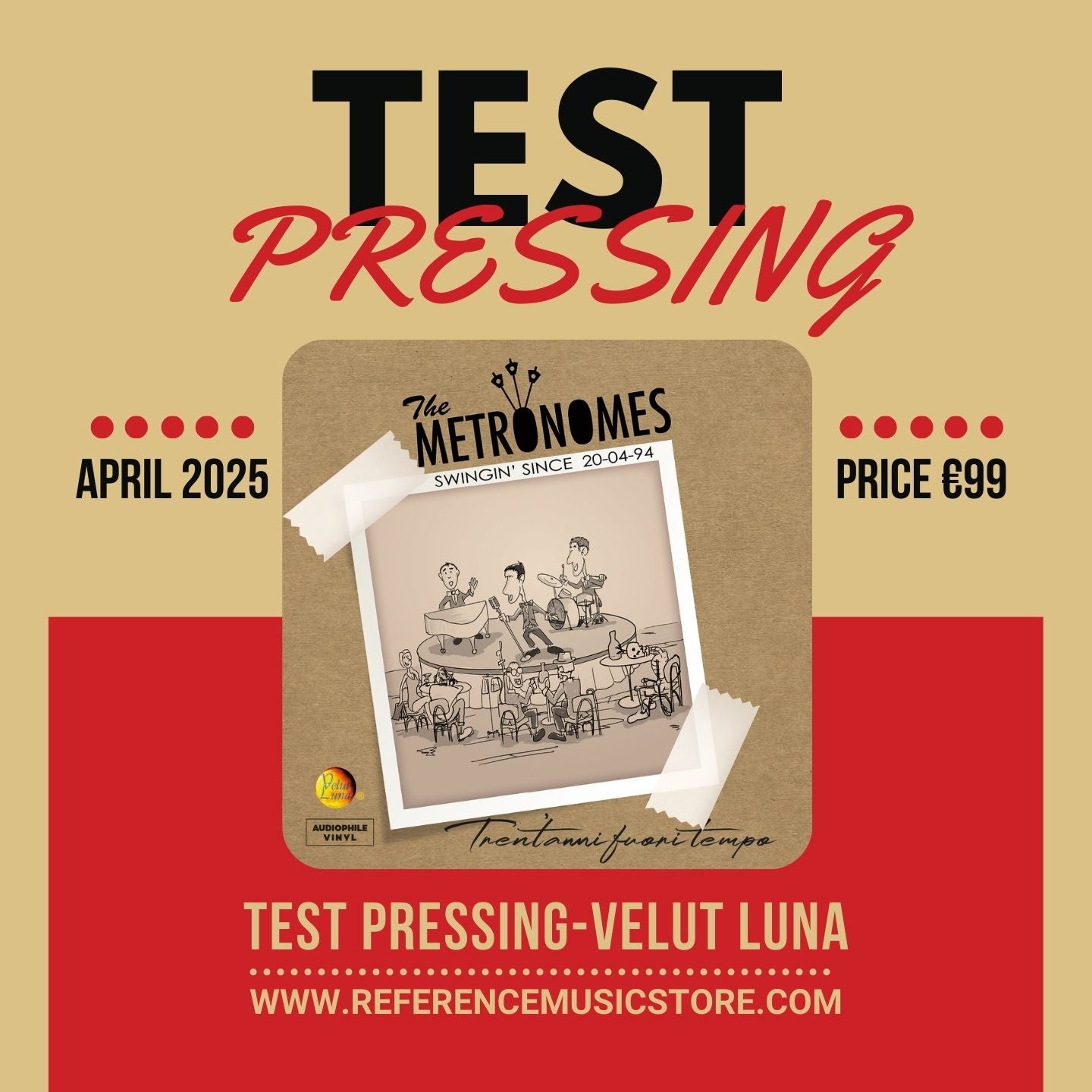 TEST PRESSING - VELUT LUNA