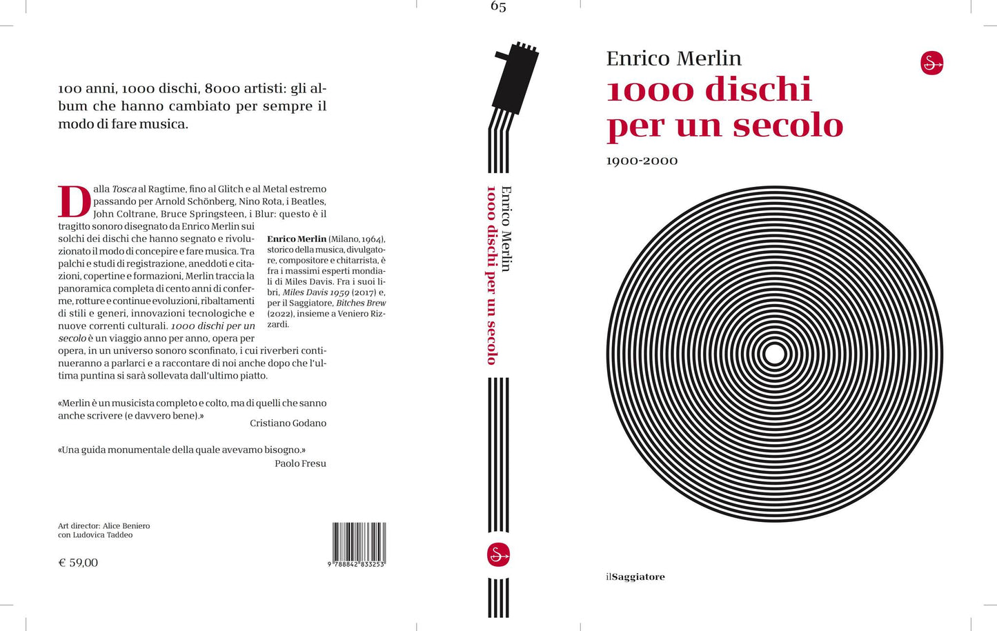 ENRICO MERLIN - 1000 dischi per un secolo 1900-2000