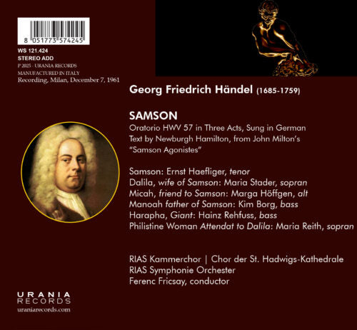 ヘンデル：サムソン – フリッチャイ