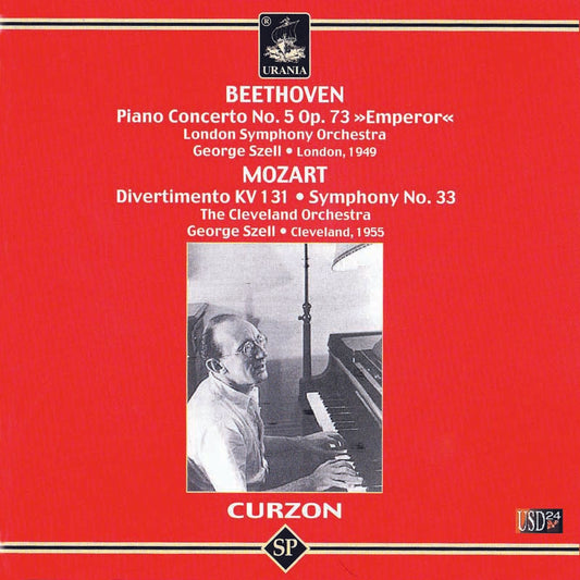CURZON PLAYS BEETHOVEN &amp; MOZART