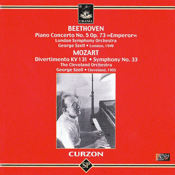 CURZON INTERPRETA BEETHOVEN Y MOZART