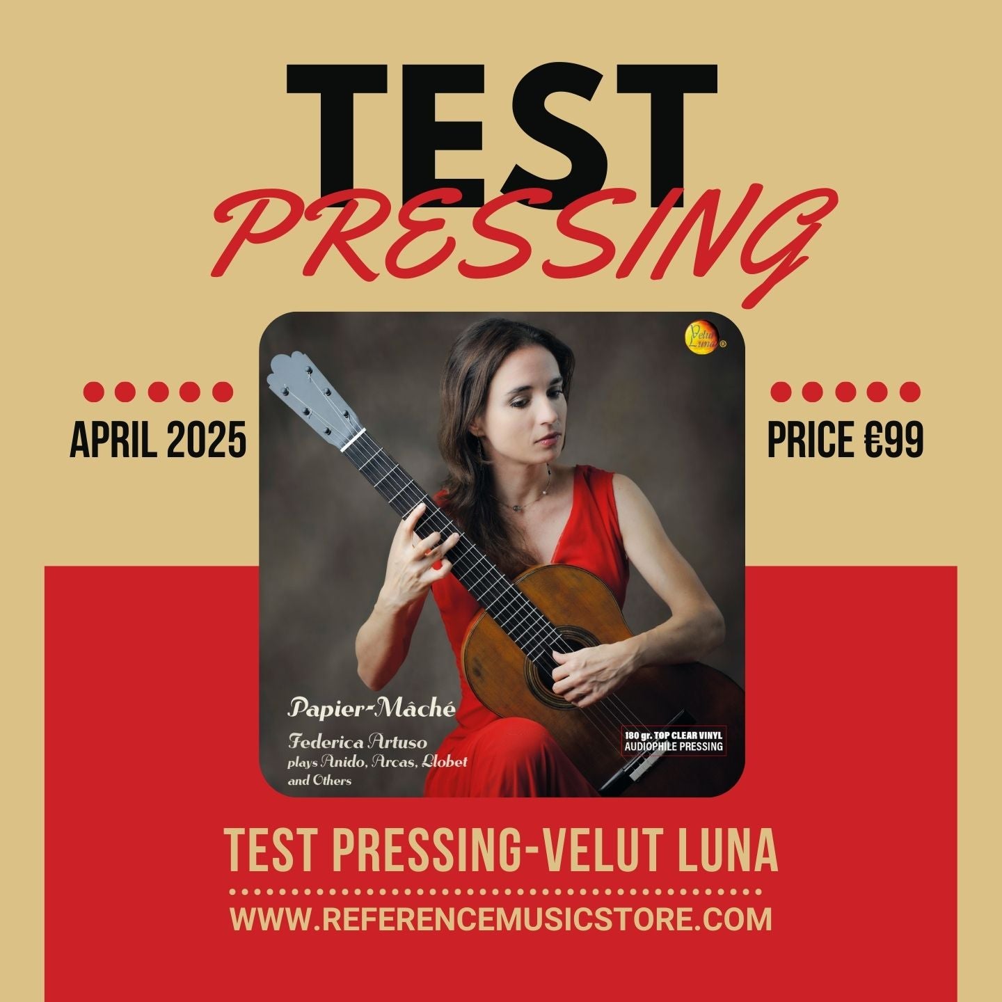TEST PRESSING - VELUT LUNA