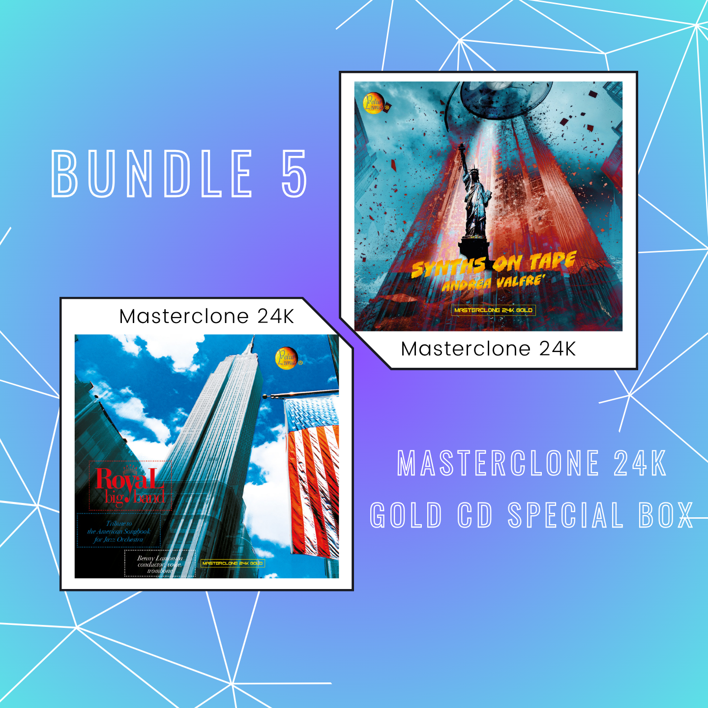 MASTERCLONE 24K GOLD CD BUNDLE 5
