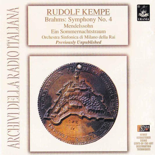 KEMPE CONDUCTS BRAHMS &amp; MENDELSSOHN