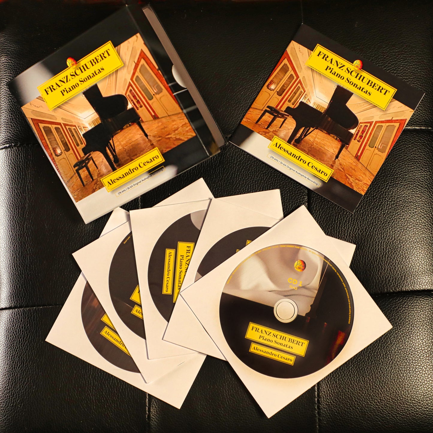 FRANZ SCHUBERT PIANO SONATAS - Alessandro Cesaro