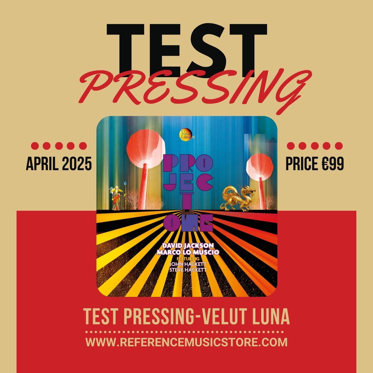 TEST PRESSING - VELUT LUNA