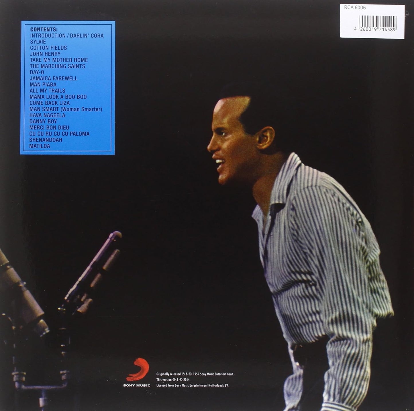 Harry Belafonte - Belafonte At Carnegie Hall