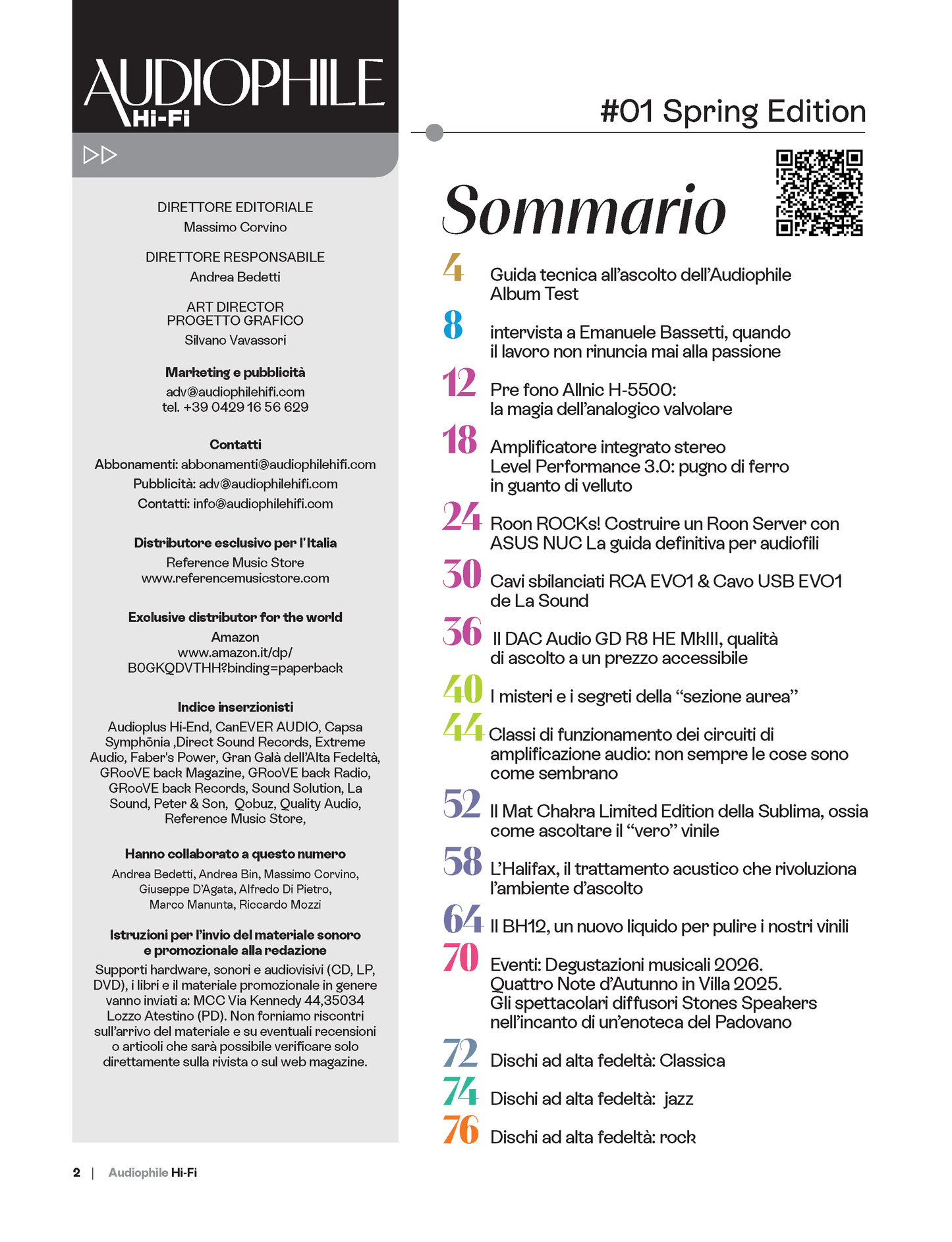 AUDIOPHILE HI-FI | Hi-Fidelity & Music Magazine - Spring Edition #01