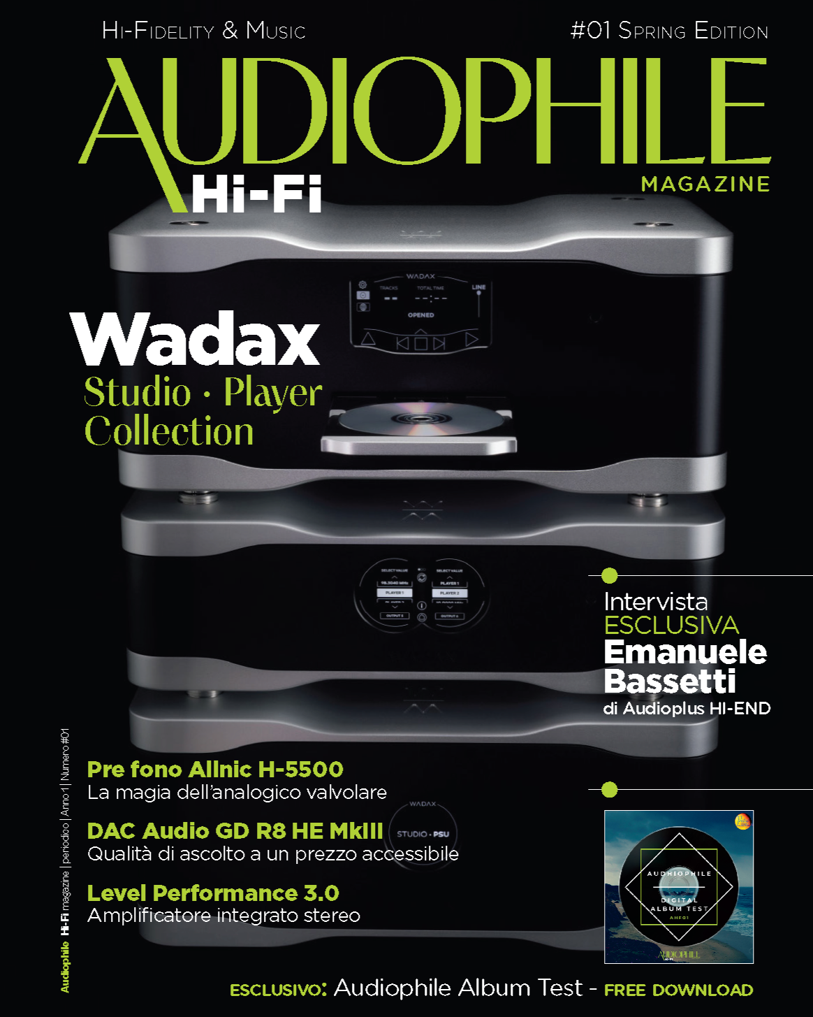 AUDIOPHILE HI-FI | Hi-Fidelity & Music Magazine - Spring Edition #01
