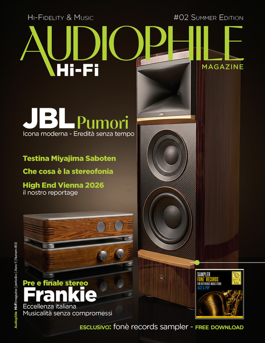 AUDIOPHILE HI-FI #02 Summer Edition 2026 – Cover des Hi-Fi-Magazins