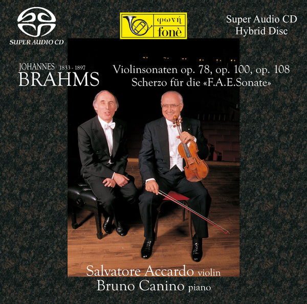 BRAHMS: SONATA PER VIOLINO | Accardo, Canino