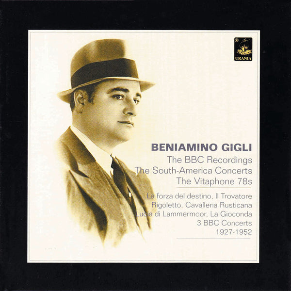 BENIAMINO GIGLI: GRABACIONES 1927-1952