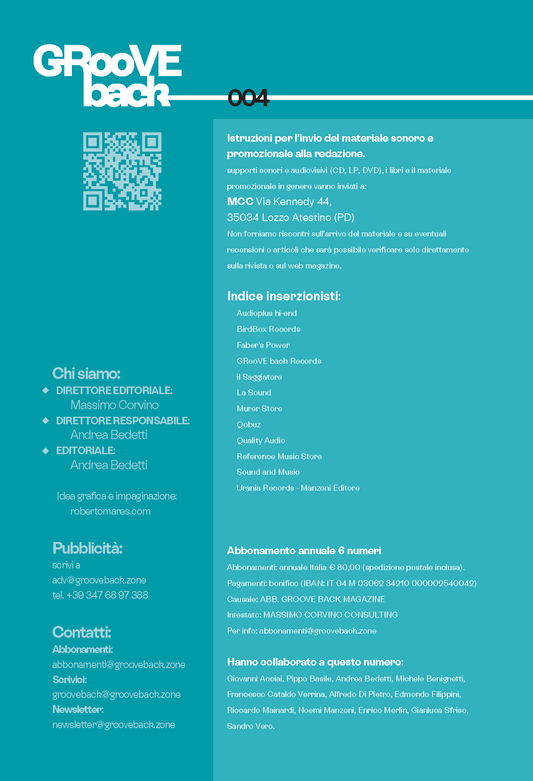 GRooVE back magazine n.004/25