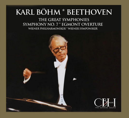 Cover — Beethoven, Sinfonia n. 7 e Ouverture Egmont, Karl Böhm — Capsa Symphōnĭa CS555