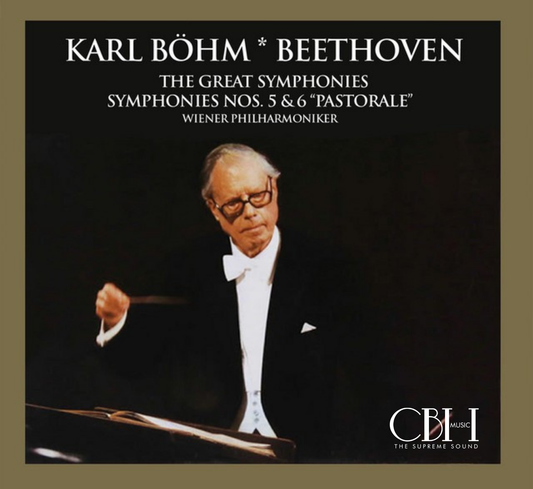 Cover — Beethoven, Sinfonie n. 5 e n. 6 Pastorale, Karl Böhm, Wiener Philharmoniker — Capsa Symphōnĭa CS554