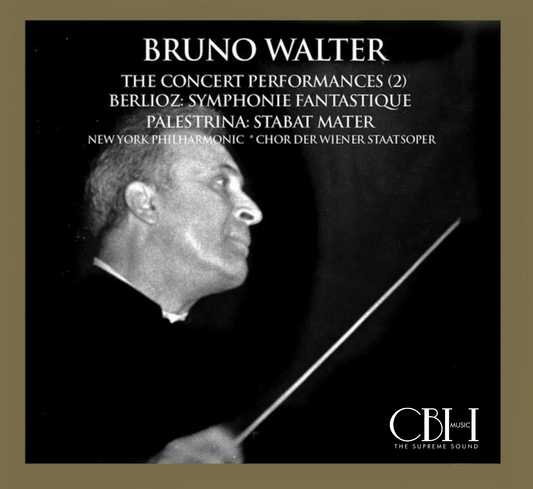 Cover — Berlioz Symphonie fantastique e Palestrina Stabat Mater, Bruno Walter — Capsa Symphōnĭa CS557