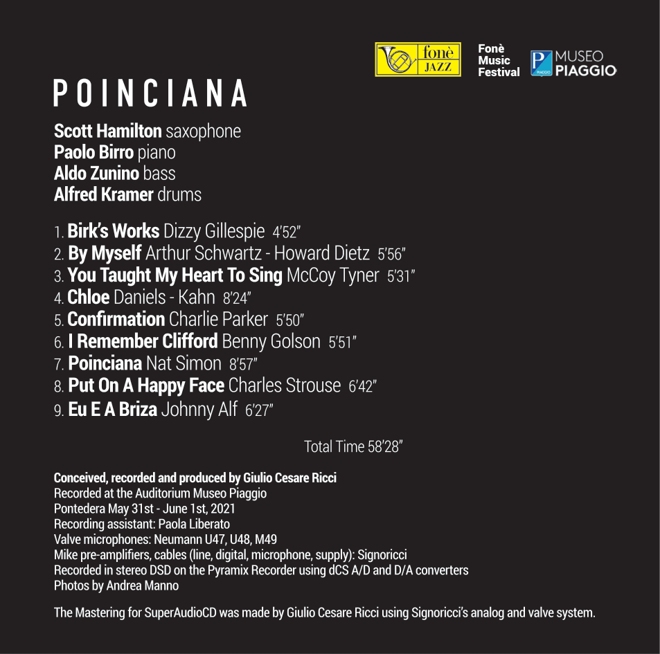 POINCIANA | Hamilton, Birro, Zunino, Kramer