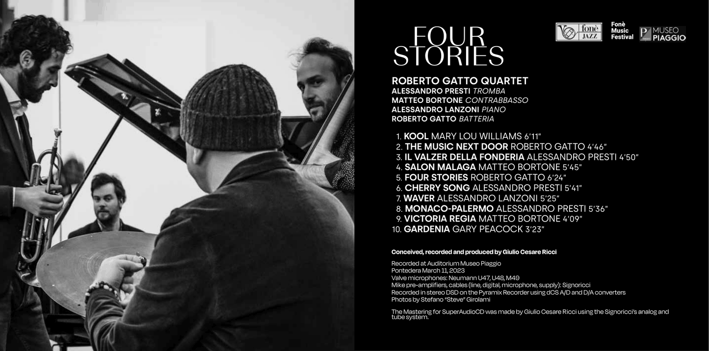 FOUR STORIES | Roberto Gatto Quartet