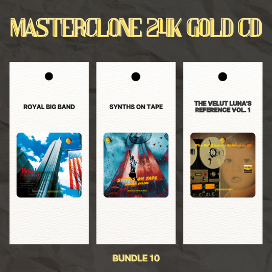 MASTERCLONE 24K GOLD CD BUNDLE 10