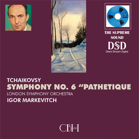 Tchaikovsky Sinfonia n. 6 “Pathétique” — Igor Markevitch, London Symphony Orchestra — Cover Capsa Symphōnĭa CS174