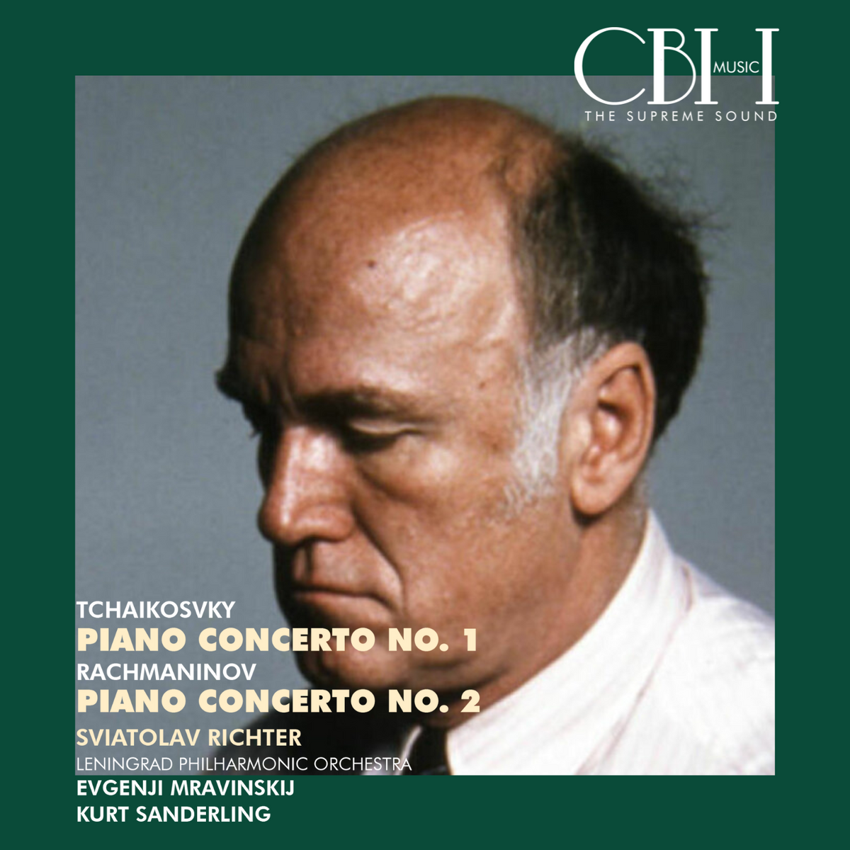 Tchaikovsky Concerto n. 1 & Rachmaninov Concerto n. 2 — Sviatoslav Richter — Cover Capsa Symphōnĭa CS188