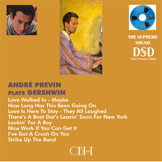 George Gershwin Songs — André Previn — Cover Capsa Symphōnĭa CS194