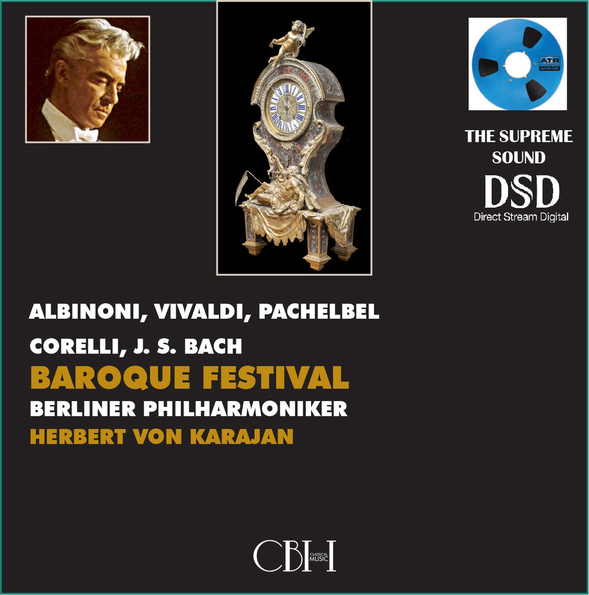 Karajan — Baroque Festival; Berliner Philharmoniker — Cover Capsa Symphōnĭa CS201