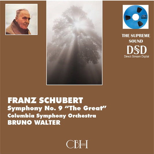 Schubert Sinfonia n. 9 La Grande — Bruno Walter, Columbia Symphony Orchestra — Cover Capsa Symphōnĭa CS222