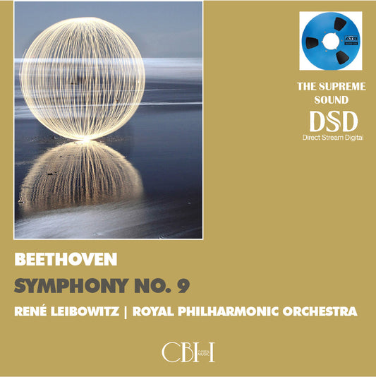 Ludwig van Beethoven, Sinfonia n. 9 — René Leibowitz, Royal Philharmonic Orchestra — Cover Capsa Symphōnĭa CS234