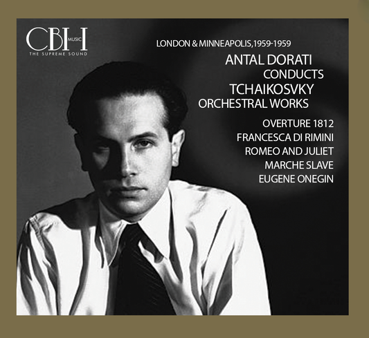 Pyotr Ilyich Tchaikovsky — Antal Doráti, Minneapolis Symphony Orchestra e London Symphony Orchestra — Cover Capsa Symphōnĭa CS509