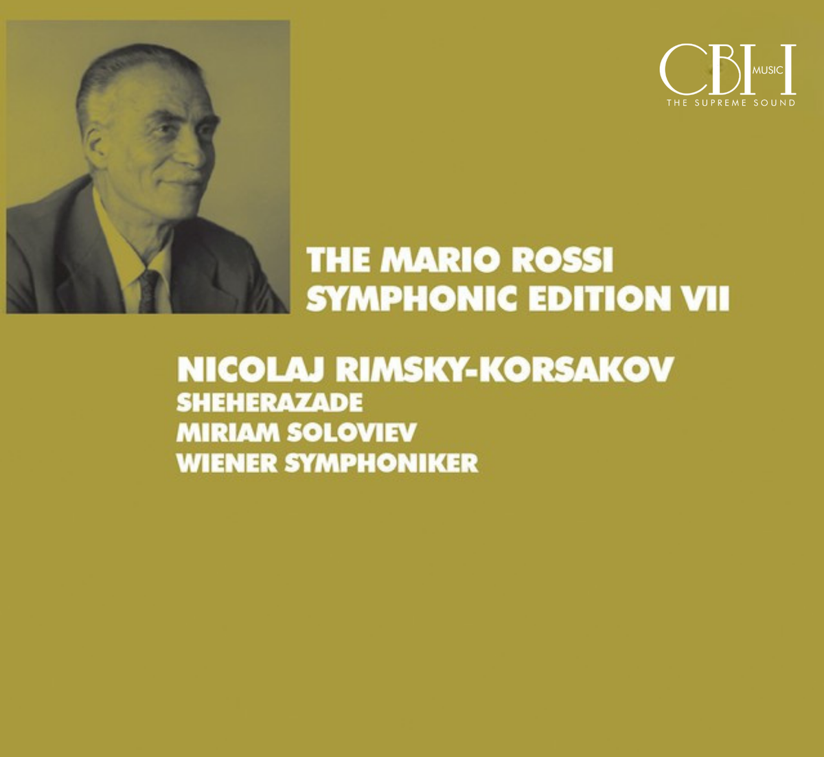 Rimsky-Korsakov Scheherazade — Mario Rossi, Wiener Symphoniker, Miriam Soloviev — Cover Capsa Symphōnĭa CS522