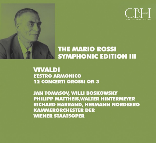 Vivaldi: L'estro armonico, Op. 3 — Cover